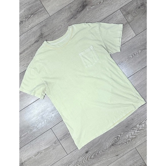 Goodfellow & Co Other - Goodfellow & Co Vintage Yellow Short Sleeve Pocket Tee